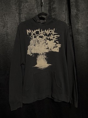Vintage 2007 My Chemical Romance Nuclear Black Hoodie XL *Read Flaws*
