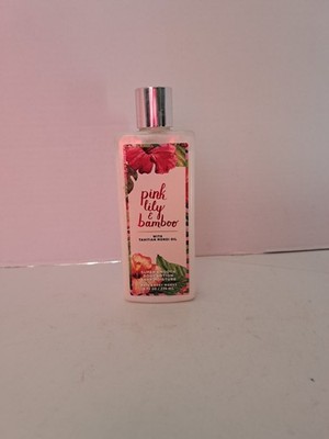 BATH AND BODY WORKS PINK LILY & BAMBOO BODY LOTION 8.0 FL OZ 