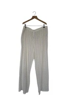 Papaya Ivory Coast Cream Crochet Trousers 100% Polyester Size XL Womens RRP £15