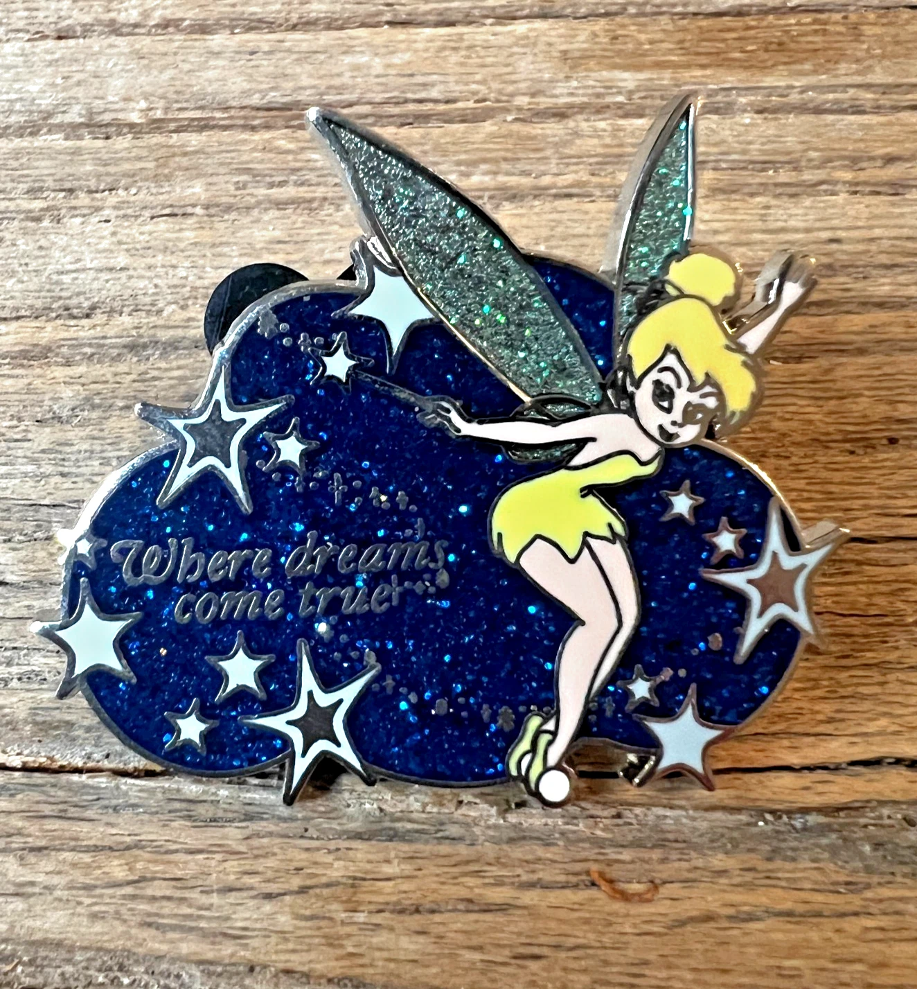 Disney Trading Pin Tinker Bell Stars Believe In Dreams Disney Parks