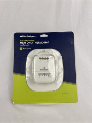 #ad #ad White Rodgers Emerson Non Programmable Heat Only Mechanical Thermostat M30 $17.00