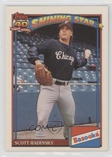 1991 Topps Bazooka Shining Stars Scott Radinsky #22 0n5i