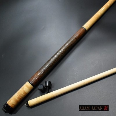 ADAM Birdseye Maple ACSS Shaft Twin Joint Kamui Tip 18.3oz Pool Cue