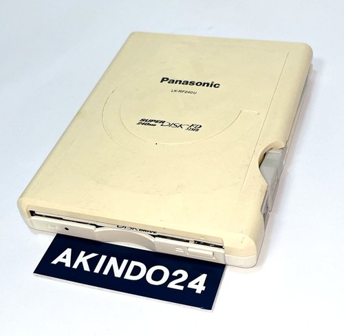 Panasonic LK-RF240U USB connection 240MB Super Disk Drive TESTED from Japan - Afbeelding 2 van 3