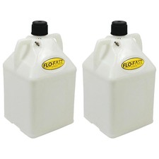 Flo-Fast 15503 Facing 15 Gallon Clear Utility Jug - 2 PK