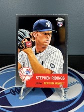2022 Topps Chrome Platinum Anniversary #381 Stephen Ridings RC - NY Yankees