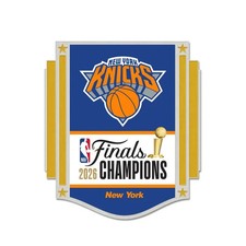 New York Knicks Wincraft NBA 2026 World Champions Banner Collector Pin