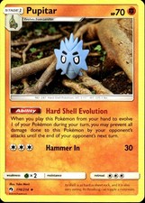 Pupitar 116/214 Uncommon Lost Thunder Pokemon Near Mint Yuka Morii on eBay