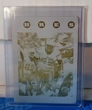 2008 Topps Jamal Williams Yellow Printing Plate 1/1 Chargers 