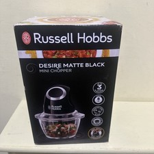 Russell Hobbs 200W Desire Matte Black Mini Chopper 24662