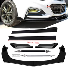 Front Bumper Lip Spoiler Splitter Car Body Rear For Chevrolet Cruze LT 2010-2021