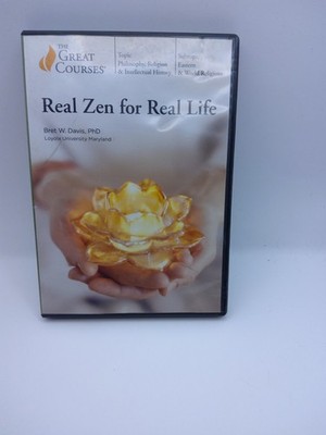 Real Zen for Real Life by Bret W. Davis (2020, DVD, Audio)
