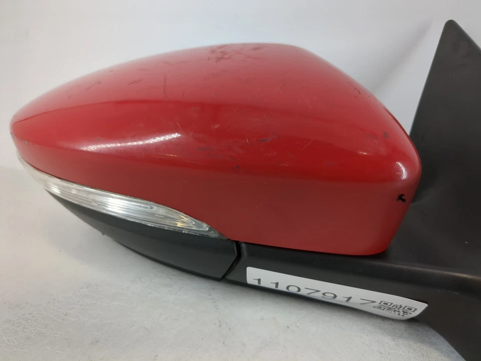 Espelho de porta elétrica Volkswagen Cc 2009-2012 visão lateral esquerda vermelho HR4OK - Imagem 4 de 4