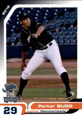 2018 Jupiter Hammerheads Grandstand #6 Parker Bugg Louisville Kentucky KY Card