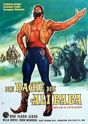DIE RACHE DES ALI BABA Originalplakat EA von 1962
