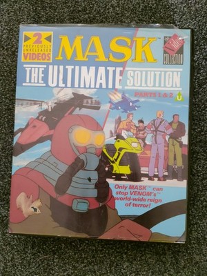 MASK THE ULTIMATE SOLUTION VHS VIDEO RARE CHILDRENS ANIMATED CARTOON ADVENTURE