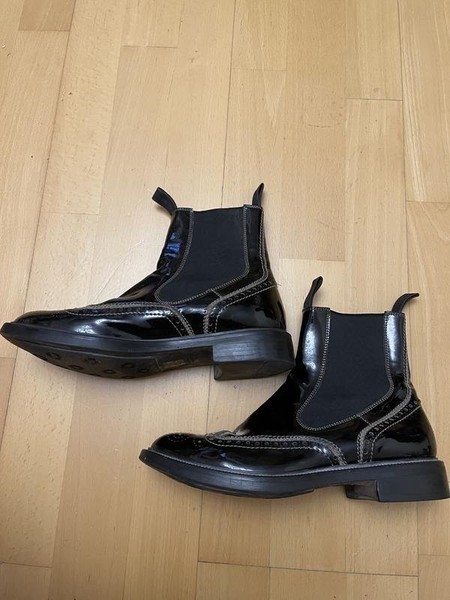 Women Santoni Boots Black 35