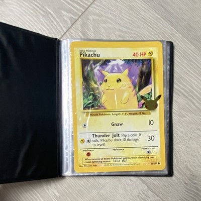 Pokémon 25th Anniversary Celebrations Binder for Standard Cards Pikachu TCG 