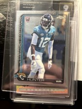 2025 Topps Chrome Football Travis Hunter Base Rookie RC #332 Jaguars