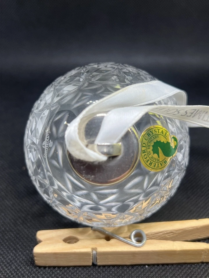 Adorno bola cristal transparente Waterford - 2000 Times Square Foto 3 de 4