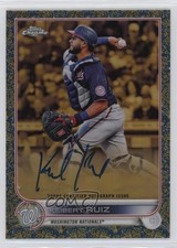 2022 Gilded Collection Gold Etch Blue Refractor 31/50 Keibert Ruiz Auto 6fs