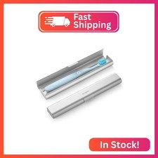 Oralphi Aluminum Toothbrush Travel Case, Portable Travel Toothbrush Holder, Dura