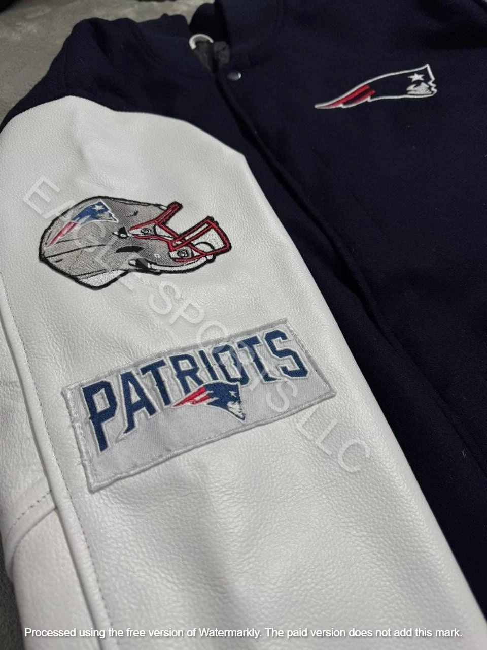 New England Patriots Varsity Jacket