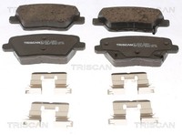 Triscan Bremsbelagsatz Scheibenbremse 8110 43062 FüR Hyundai I30 Pde Pd Pden Van