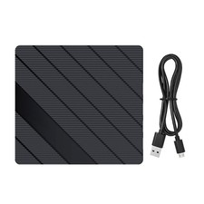 8 in 1 External CDDVD Drive for Laptop, USB3.0 External Burners with Lighting