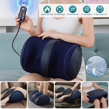 Electric Foot Massager Heating Therapy Hot Compression Shiatsu Kneading Roller