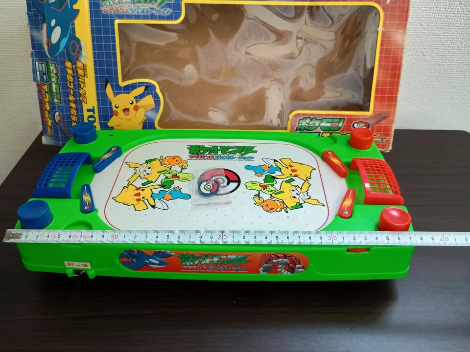 Mini mesa de hockey de aire Tomy Pokémon generación avanzada con caja - exclusiva de Japón Foto 2 de 4