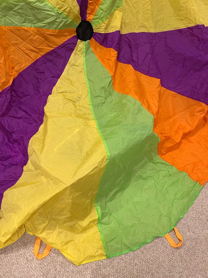 Carpas de juego Pacific 86-941 niños paracaídas de 12 pies con 12 asas Foto 2 de 3