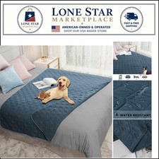 Stylish Reversible Dog Bed Cover - Waterproof Plush Blanket for All Furniture