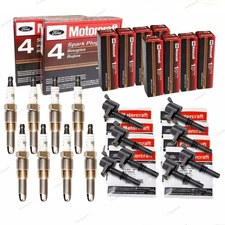 8× Motorcraft DG511 Ignition Coils & Spark Plugs SP546 For F150 F-250 5.4L 6.8L