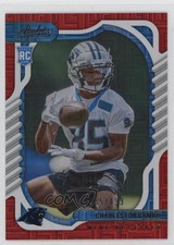 2022 Panini Absolute Rookies Red Squares 455/499 Charleston Rambo #153 1cx3