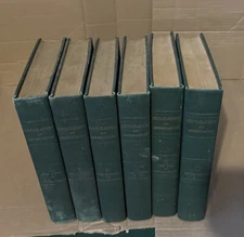 CIVILIZATION AN APPRECIATION 1923-26 HB Illustrated Lot 6 Volumes