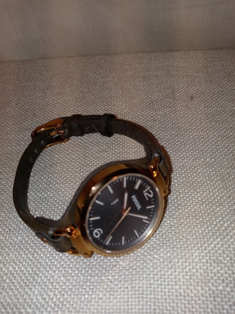 Fossil ES-9317 Three-Hand Quartz Analog Women\'s Watch New Battery Amazon.com: Fossil Women main image 4