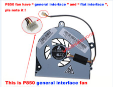 New for Toshiba P770 P775 P850 P855 P855D CPU Cooling Fan general interface