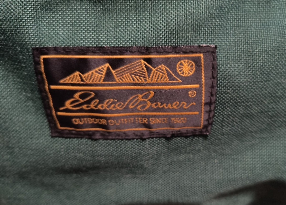 VINTAGE EDDIE BAUER DUFFEL BAG HUNTER GREEN 21