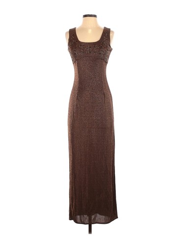 Scott McClintock Women Brown Cocktail Dress 4