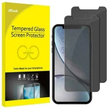 JETech Privacy Screen Protector for Apple iPhone 11 and Apple iPhone XR -...
