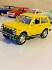 Diecast Soviet car VAZ 2121 LADA NIVA .4x4.DeAGOSTINI 1/43 scale