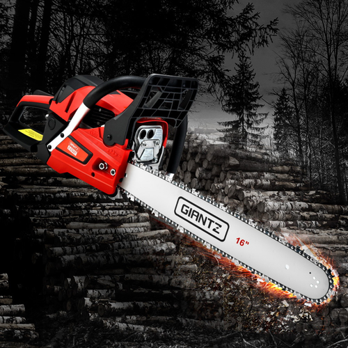 Giantz 45CC 16" Chainsaw Petrol Bar Commercial E-Start Pruning Chain Saw New - Picture 9 of 9
