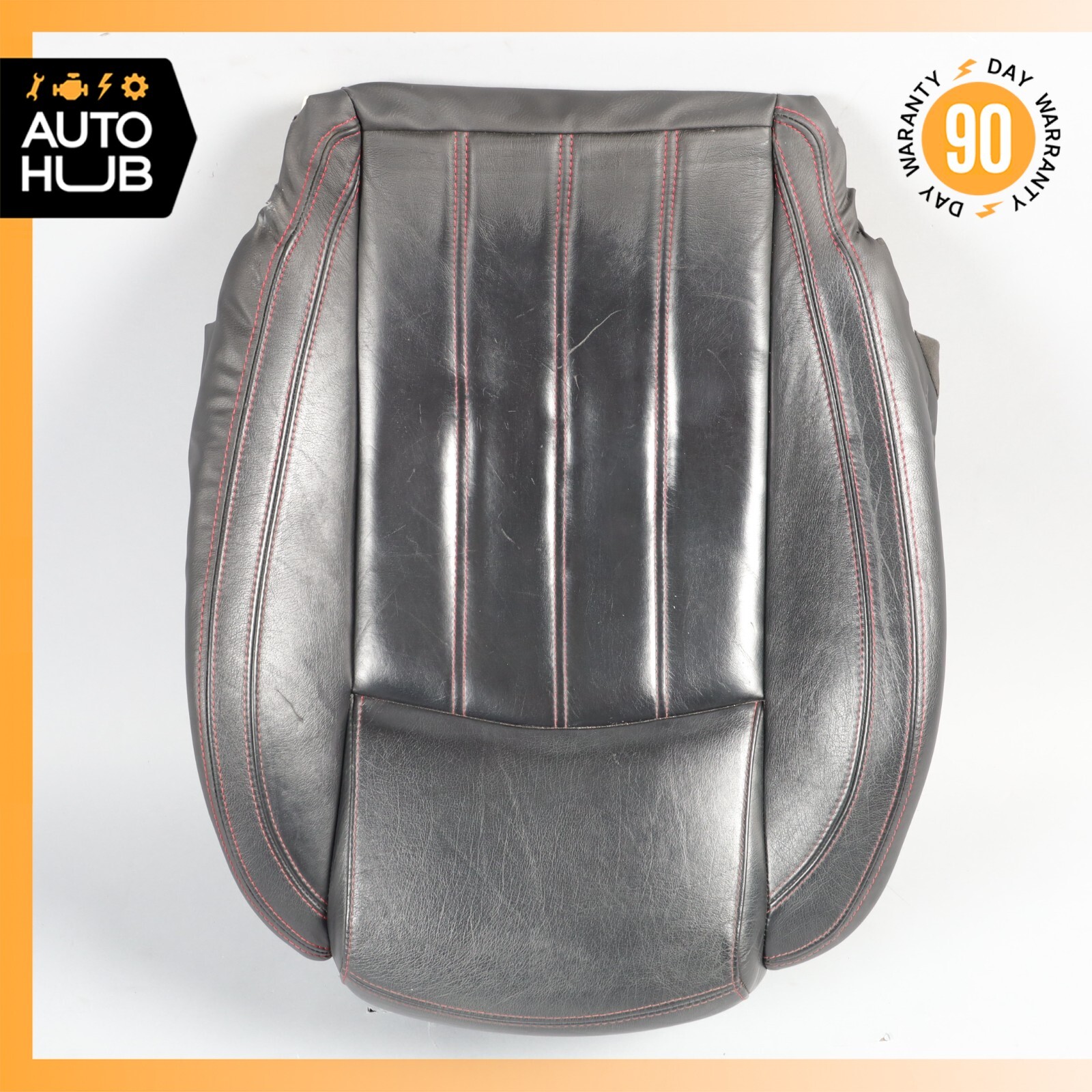 08-12 Maserati GranTurismo M145 Front Left Lower Bottom Seat Cushion Black OEM