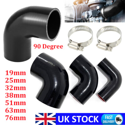 Silicone Hose Tube Bend Turbo Joiner Pipe Elbow Coupler 90° 63mm 2.5''Inch 4-Ply | Australia