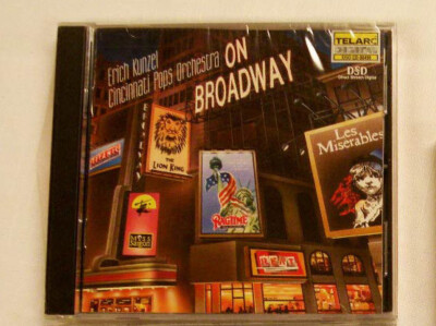 Audio CD: Erich Kunzel & Cincinnati Pops Orchestra, On Broadway CD - Brand New