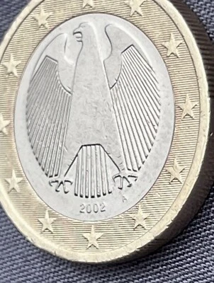 Pièce 1 Euro Allemagne 2002 A - Photo 1/4