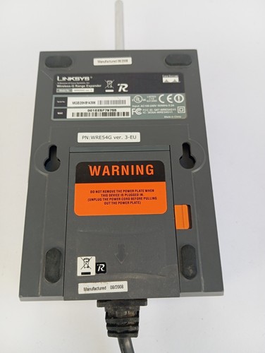 Adattatore Linksys Wireless - G Range Expander Cisco Systems WRE54G - Photo 2/2