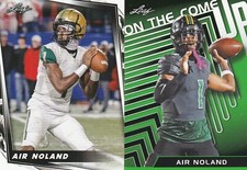 AIR NOLAND 2024 LEAF 2 CARD LOT OHIO ST BUCKEYES ON THE COME UP AND BASE CARD