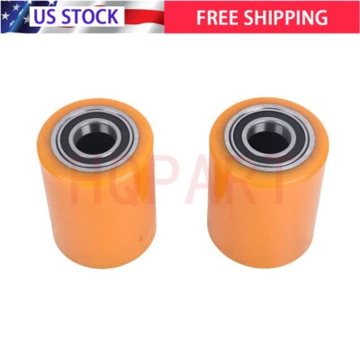 HQPART 2X Load Wheel Kit For Jungheinrich Model EJE120 Pallet Jack 51064639
